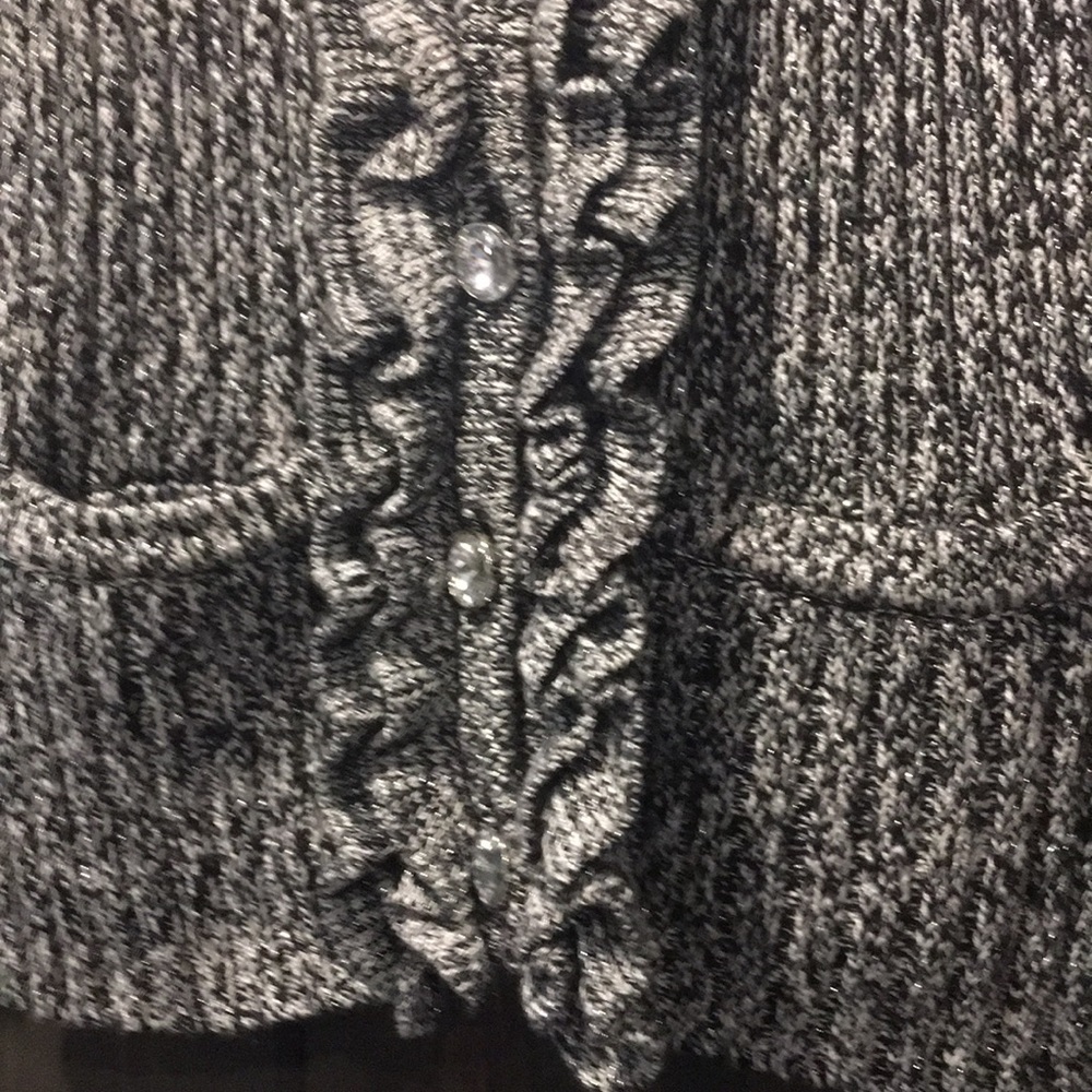 Ruby Rd. Shimmer Sweater/Cardigan - Picture 6 of 7
